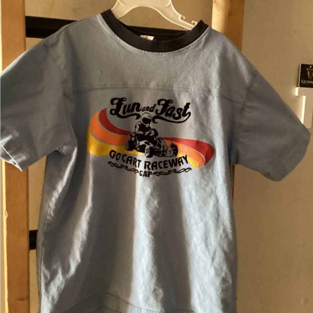 GAP Kids Light Blue Go-Kart T-Shirt